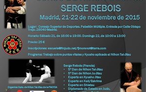 Stage Kyusho Serge Rebois à Madrid