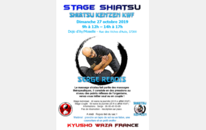 Stage Shiatsu