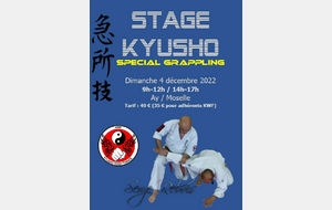 Stage Kyusho (Spécial grappling)