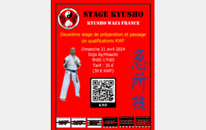 Stage Qualifications Kyusho