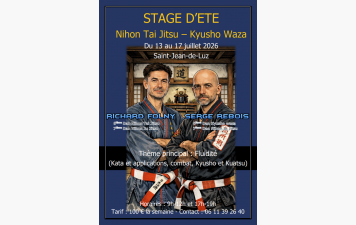Stage d'été Nihon Tai Jitsu -- Kyusho