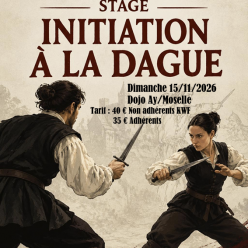Stage Dague au mois de Novembre